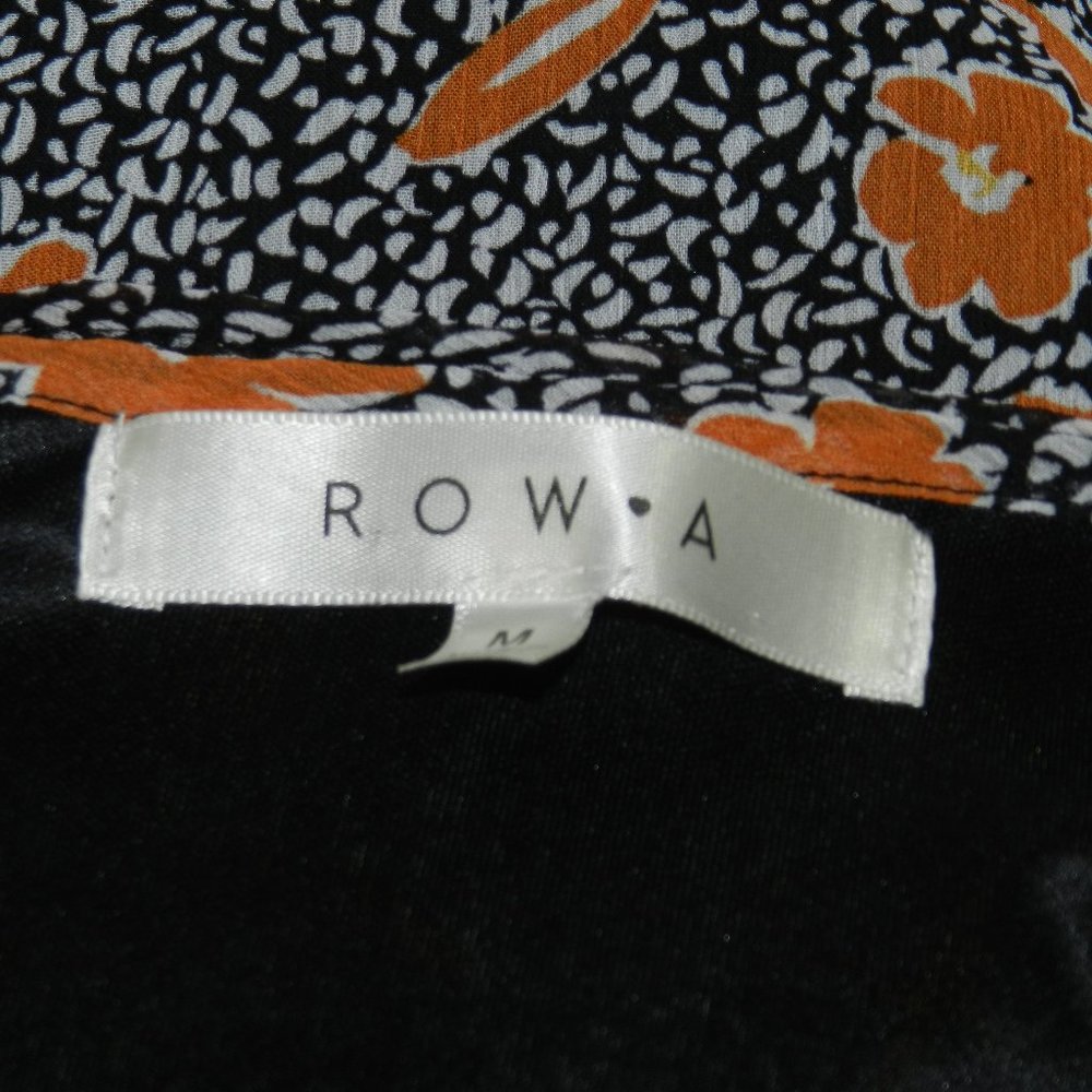 Row A Triangle Spaghetti Strap, Ruffled Bodice An… - image 6